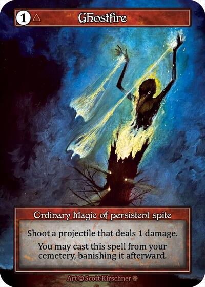Ghostfire - Foil (Gothic)(OR)