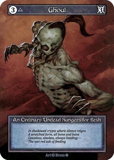 Ghoul - Foil (Gothic)(OR)