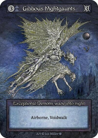 Gibbous Nightgaunts (Gothic)(EX)