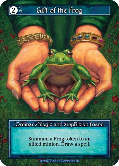 Gift of the Frog - Foil (Gothic)(OR)