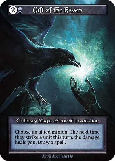 Gift of the Raven - Foil (Gothic)(OR)