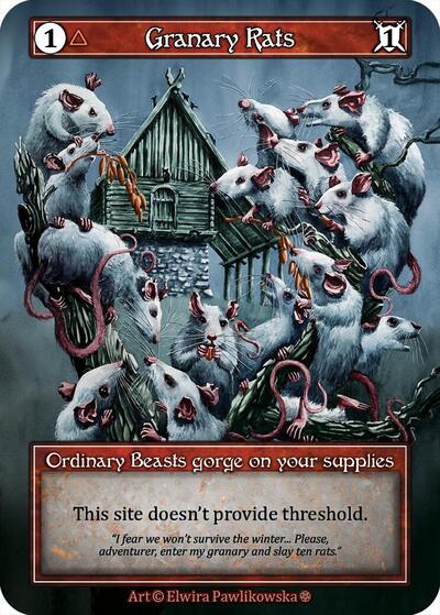 Granary Rats - Foil (Gothic)(OR)