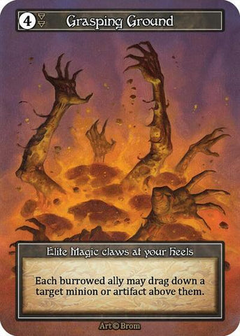 Grasping Ground - Foil (Gothic)(EL)
