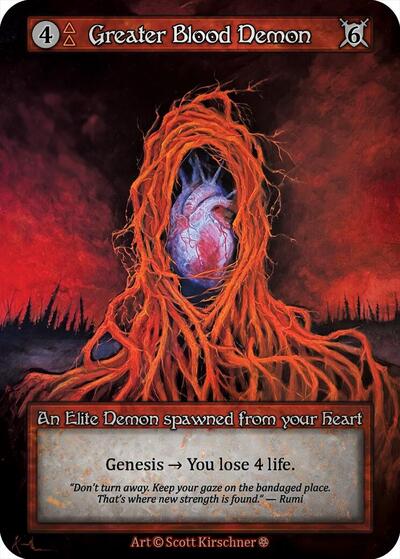 Greater Blood Demon (Gothic)(EL)