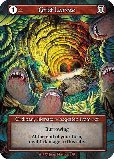 Grief Larvae - Foil (Gothic)(OR)