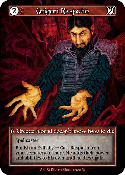 Grigori Rasputin - Foil (Gothic)(UN)