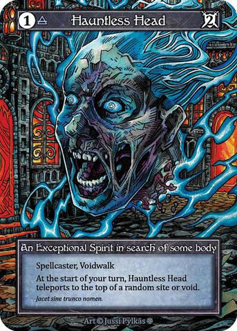Hauntless Head - Foil (Gothic)(EX)