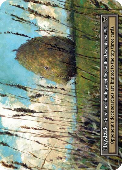 Haystack - Foil (Gothic)(EX)