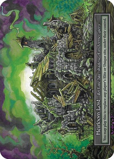 Heirloom Lost - Foil (Gothic)(EL)