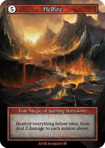 Hellfire - Foil (Gothic)(EL)