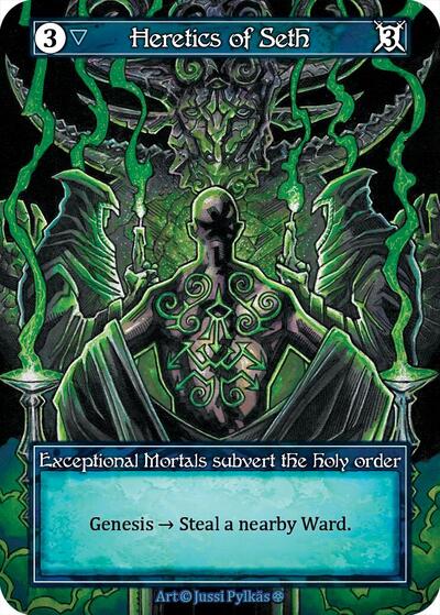 Heretics of Seth - Foil (Gothic)(EX)