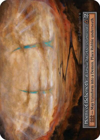 Horns of Behemoth - Foil (Gothic)(UN)