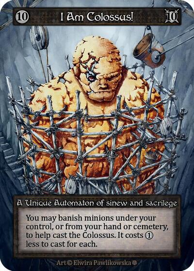 I Am Colossus! (Gothic)(UN)