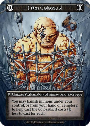 I Am Colossus! - Foil (Gothic)(UN)
