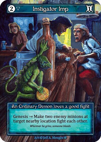 Instigator Imp - Foil (Gothic)(OR)