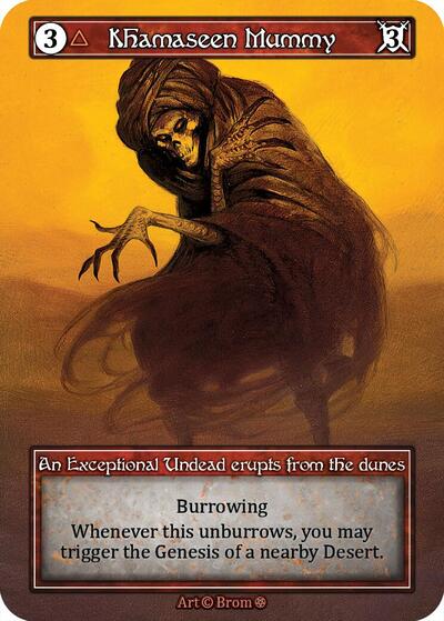 Khamaseen Mummy - Foil (Gothic)(EX)