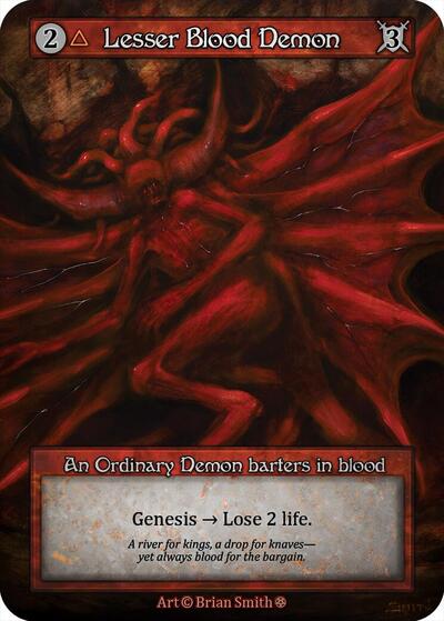 Lesser Blood Demon (Gothic)(OR)