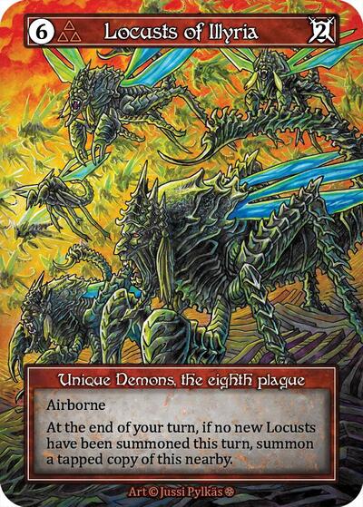 Locusts of Illyria - Foil (Gothic)(UN)