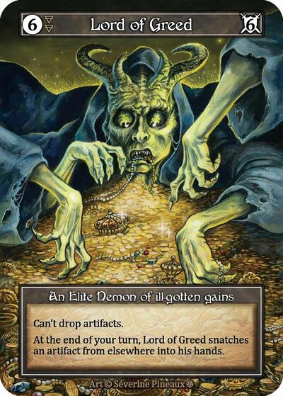 Lord of Greed - Foil (Gothic)(EL)