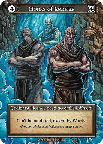 Monks of Kobalsa - Foil (Gothic)(OR)
