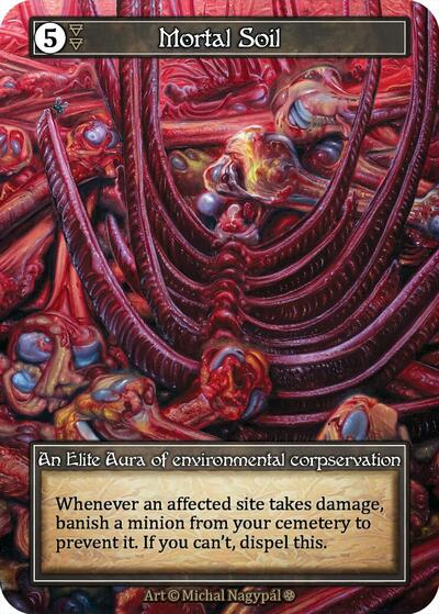 Mortal Soil - Foil (Gothic)(EL)
