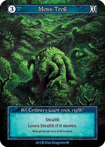 Moss Troll - Foil (Gothic)(OR)