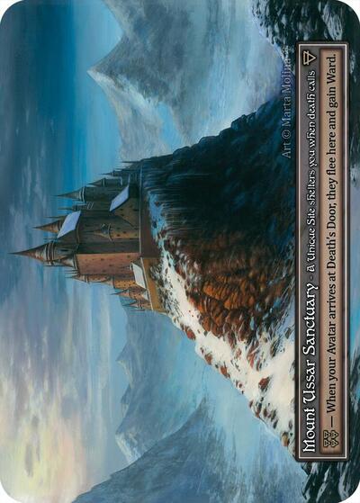 Mount Ussar Sanctuary - Foil (Gothic)(UN)
