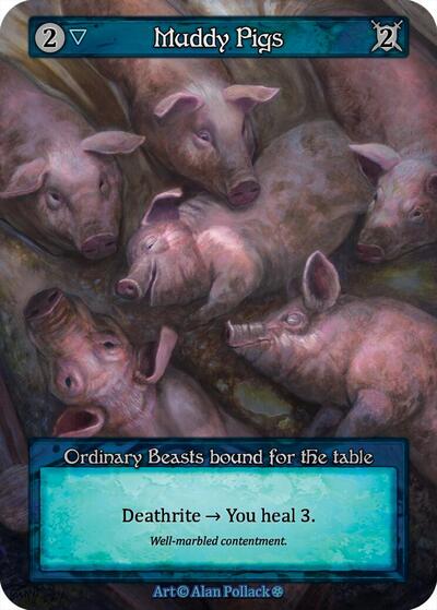 Muddy Pigs (Gothic)(OR)