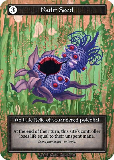 Nadir Seed - Foil (Gothic)(EL)
