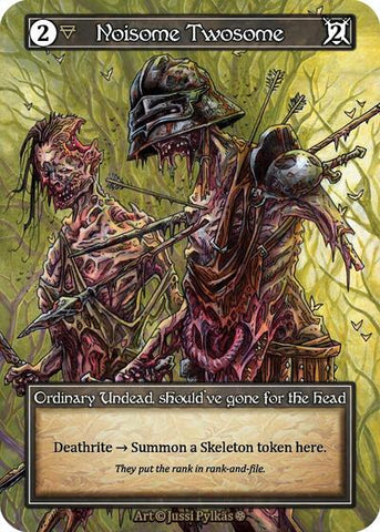 Noisome Twosome - Foil (Gothic)(OR)