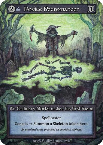 Novice Necromancer (Gothic)(OR)