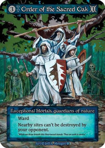Order of the Sacred Oak (Gothic)(EX)