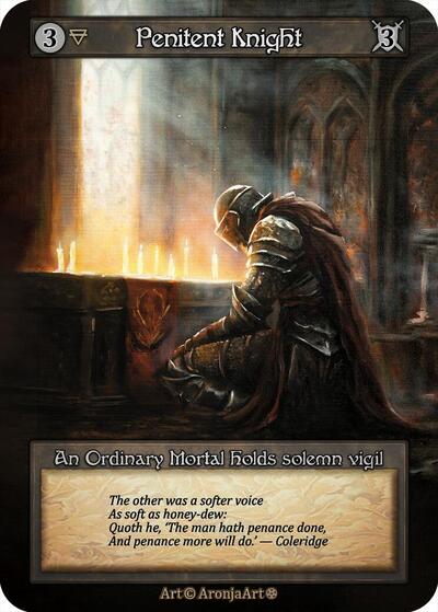 Penitent Knight (Gothic)(OR)