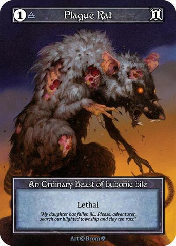 Plague Rat - Foil (Gothic)(OR)