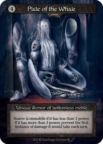 Plate of the Whale (Gothic)(UN)