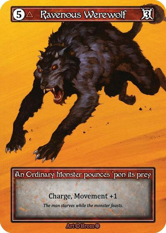 Ravenous Werewolf - Foil (Gothic)(OR)