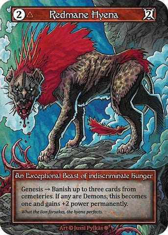 Redmane Hyena - Foil (Gothic)(EX)