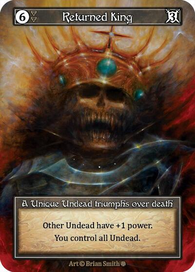Returned King - Foil (Gothic)(UN)