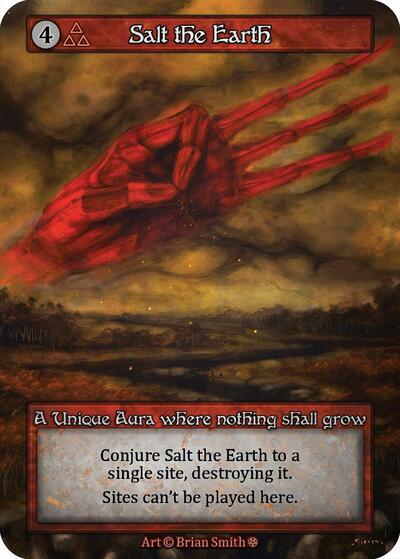 Salt the Earth (Gothic)(UN)