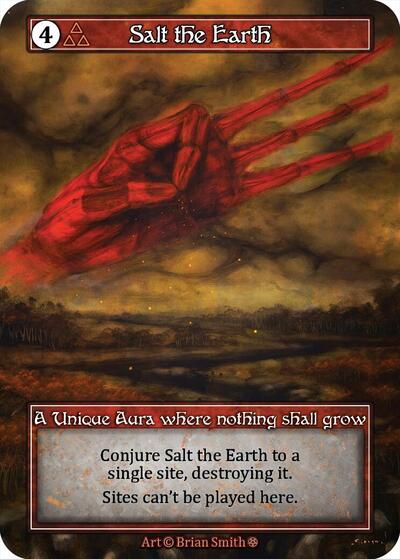 Salt the Earth - Foil (Gothic)(UN)