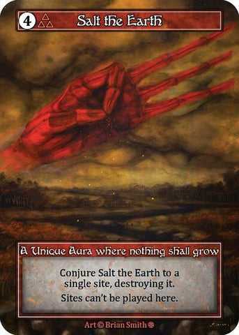 Salt the Earth - Foil (Gothic)(UN)