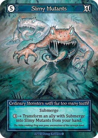 Slimy Mutants - Foil (Gothic)(OR)