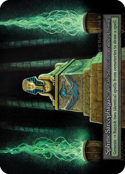Sphinx Sarcophagus (Gothic)(EL)