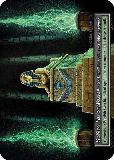 Sphinx Sarcophagus - Foil (Gothic)(EL)