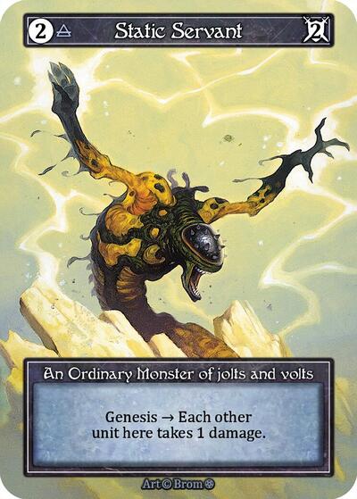 Static Servant - Foil (Gothic)(OR)