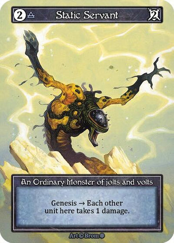 Static Servant - Foil (Gothic)(OR)