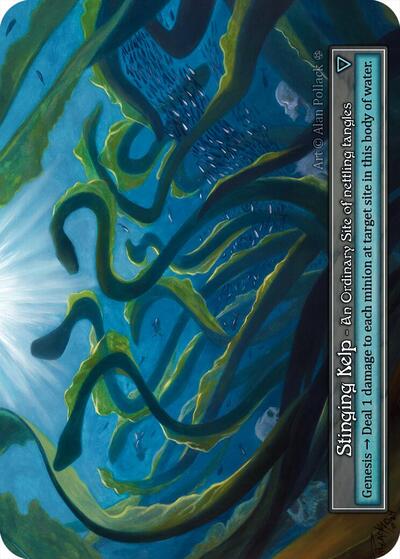 Stinging Kelp - Foil (Gothic)(OR)
