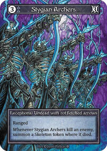 Stygian Archers - Foil (Gothic)(EX)