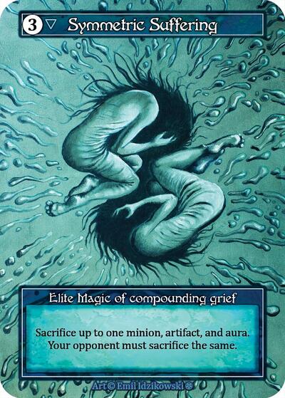 Symmetric Suffering - Foil (Gothic)(EL)
