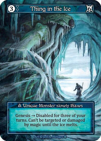 Thing in the Ice - Foil (Gothic)(UN)